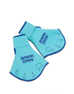 Перчатки для аквааэробики Aquafitness Gloves цвет бирюзовый размер S Mad wave