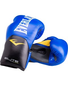Боксерские перчатки Elite ProStyle синие 14 унций Everlast