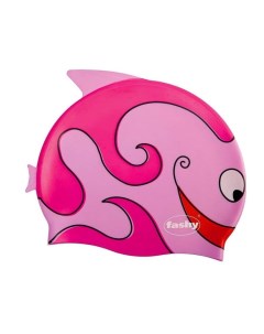 Шапочка для плавания Childrens Silicone Cap pink Fashy