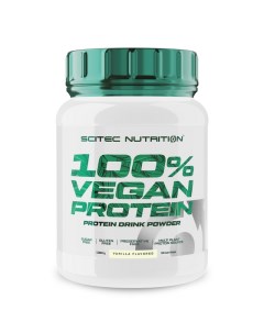 Вегетарианский протеин 100 Vegan Protein 1000 г ваниль Scitec nutrition