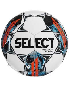Мяч футбольный Brillant Replica V22 812622 001 р 5 32 панели ПВХ машин сш Select