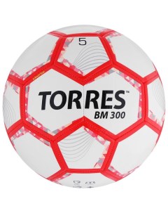 Мяч футбольный BM 300 TPU машинная сшивка 28 панелей размер 5 451 г Torres