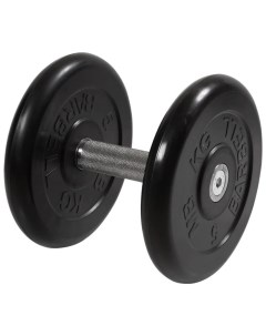 Неразборная гантель Профи 1 x 11 кг черный Mb barbell