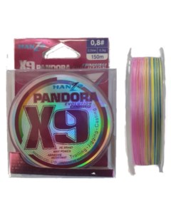 Шнур Pandora Evolution X9 150м 0 21мм Multicolor Hanzo