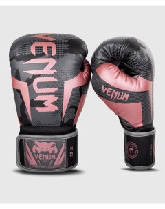 Перчатки боксерские Elite Black Pink Gold Venum
