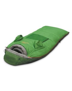 Спальный мешок Mountain Baby зеленый правый Alexika