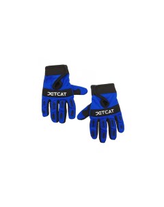 Перчатки Pro M Длинные пальцы синие чёрные Jetcat