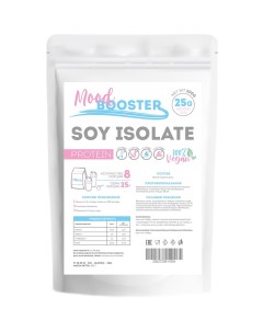 Соевый протеин Protein Soy Isolate 200g Mood booster