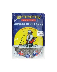 Прикормка Yaman Winter Taste Гранулы 3мм Плотва зимняя кокос цвет чёрный 700 г