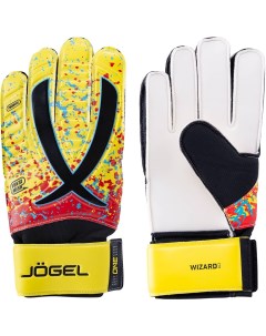 Вратарские перчатки One Wizard AL3 Flat yellow black 10 Jogel