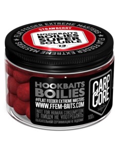 Бойлы Ffem Super Soluble Boilies Hookbaits 13mm Strawberry Ffem baits