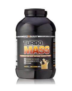 Гейнер TURBO Mass вкус Ваниль 5 кг Ironman