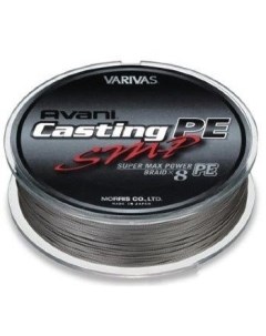 Шнур плетёный PE Avani Casting PE SMP 600m 6 90lb Varivas