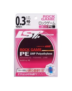 Шнур плетеный Rock Game PE 100m 0 6 pink Linesystem