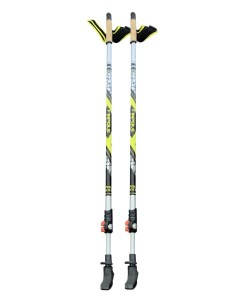 Палки для скандинавской ходьбы Speed черный белый желтый 100 135 см Finpole