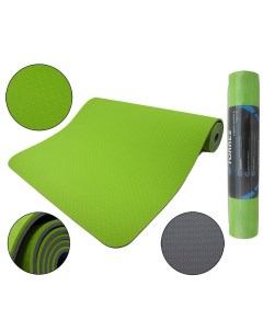 Коврик для йоги Comfort зеленый 173 см 6 мм Torres