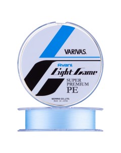 Шнур плетеный Avani Light Game Super Premium PE X4 0 3 0 09мм 100м blue Varivas