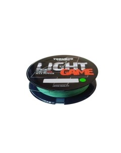 Леска плетеная шнур LIGHT GAME X4 DARK GREEN TLGX4 24 150 м 0 3мм Tokuryo