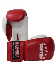 Боксерские перчатки NB II красные 10 унций Top ten