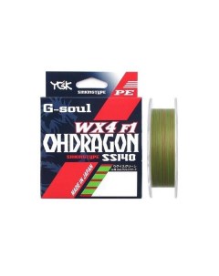 Леска плетеная G Soul Ohdragon WX4 0 24 мм 150 м 12 7 кг green Ygk