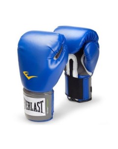 Боксерские перчатки PU Pro Style Anti MB Youth синие 8 унций Everlast