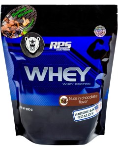 Протеин Whey Protein 500 г nuts in chocolate Rps nutrition