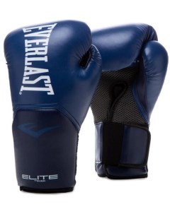 Боксерские перчатки Elite ProStyle темно синие 16 унций Everlast