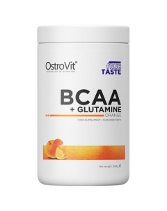 БЦАА и глютамин BCAA Glutamine 500 грамм апельсин Ostrovit