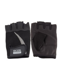 Перчатки для фитнеса 2114 MIX цвет черный Ecos