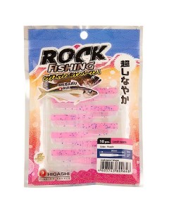 Приманка силиконовая Leech worm 2 Purple 10 шт Higashi