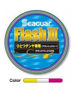 Шнур плетёный PE Seaguar FLASH THREE 150м 0 7 multicolor 0 138mm 4 2кг Kureha