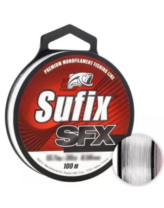 Леска Sfx 100м 0 40мм CLEAR Sufix