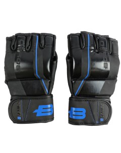 Перчатки для ММА B series черно синии XL Boybo