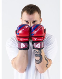 Перчатки тренировочные MMA красные XL Fireice