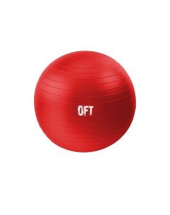 Гимнастический мяч 65 см с насосом красный Original fittools