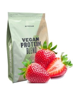 Протеин Vegan Recovery Blend 2500 г strawberry Myprotein
