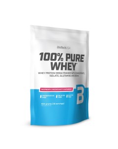 Протеин 100 Pure Whey 454 г малиновый чизкейк Biotechusa