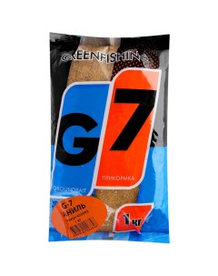 Прикормка G 7 Универсальная Ваниль 1 кг Nobrand