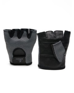 Перчатки для фитнеса WGL 073 черный серый L Kango