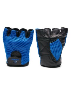 Перчатки для фитнеса WGL 072 черный синий L Kango