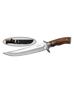 Туристический нож Сармат коричневый сталь Витязь