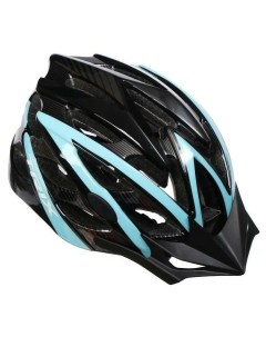 Шлем вело кросс кантри 25 отверстий регулировка обхвата M 57 58см In Mold сине черный Trix