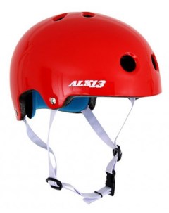 Шлем защитный ALK13 Helium S M Red Blood Hubster
