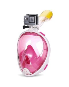 Маска для плавания Swimming mask маски плавательные розовый L XL Nobrand