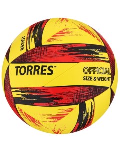 Мяч волейбольный Resist V321305 PU гибридная сшивка 12 панелей размер 5 Torres