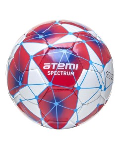 Мяч футбольный Spectrum PU р 5 бело сине красный Atemi
