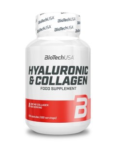Гиалуроновая кислота и коллаген Hyaluronic Сollagen капсулы 30 шт Biotechusa