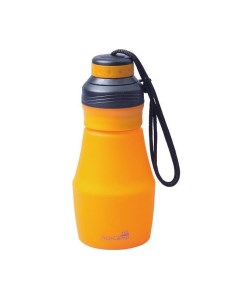 Складная силиконовая бутылка 600 мл Оранжевый 1546 Ace camp