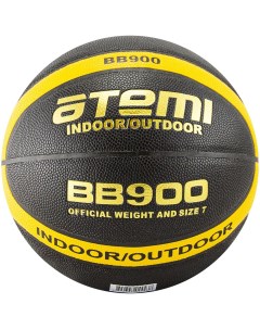 Баскетбольный мяч BB900 7 черный желтый Atemi