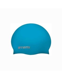 Шапочка для плавания детская до 56 см голубая силикон SC303 Atemi